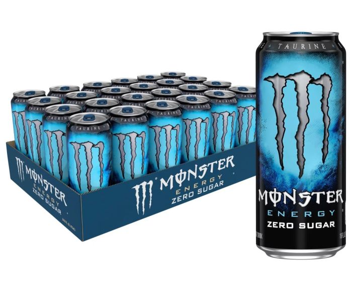 Monster energy zero sugar punch nutrition facts