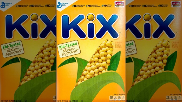 Kix cereal nutrition facts